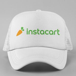 White Logo Trucker Hat